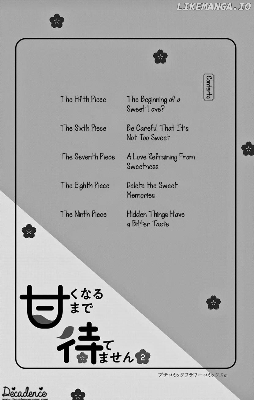 Amaku Naru Made Matemasen Chapter 5 - page 5