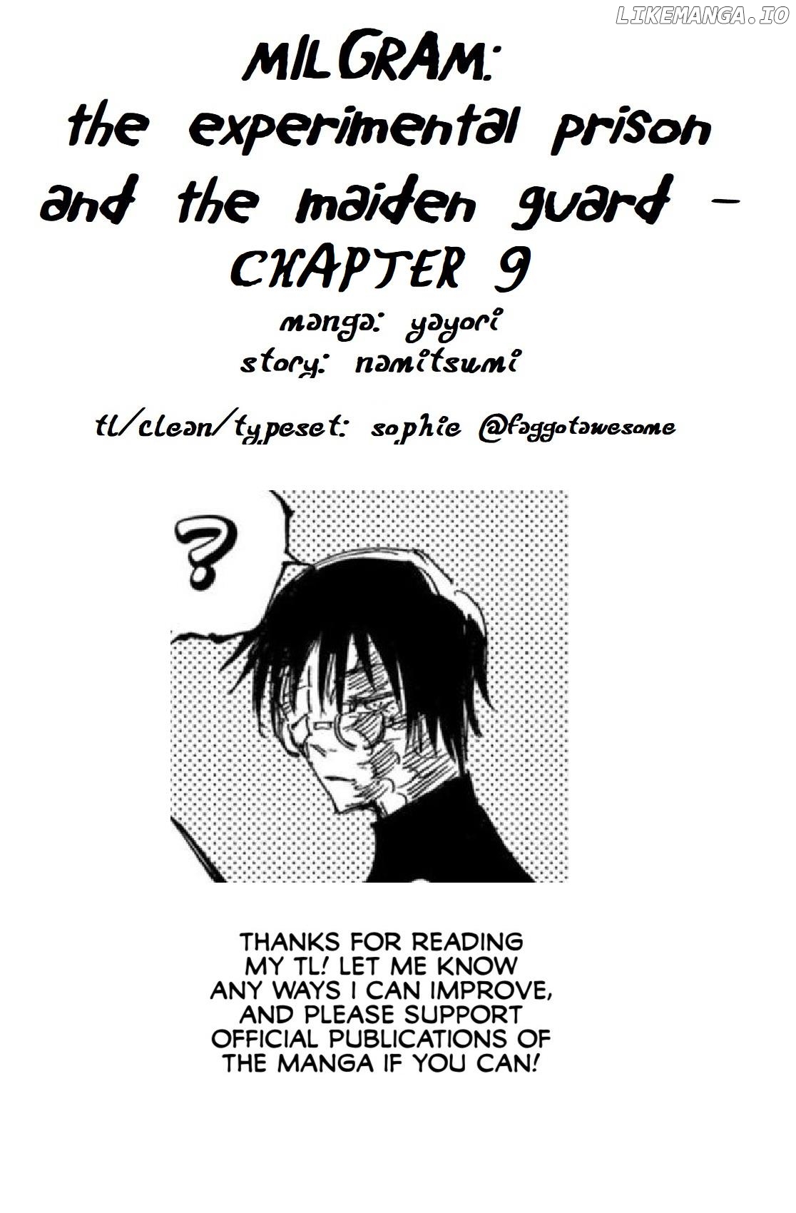 MILGRAM: Jikken Kangoku to Kanshu no Shoujo Chapter 9 - page 31