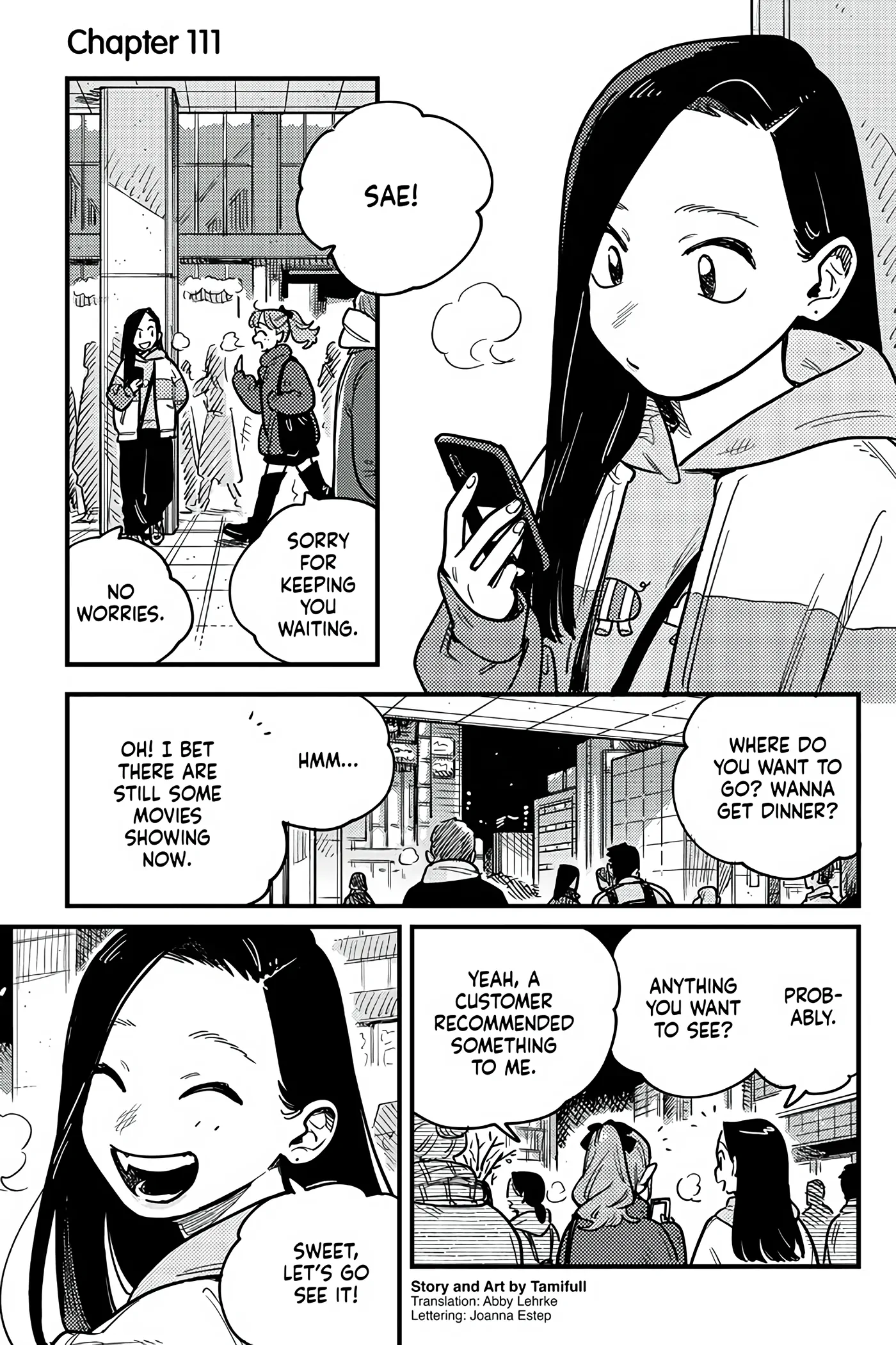 so, do You Want to go Out, or? Chapter 111 - page 1