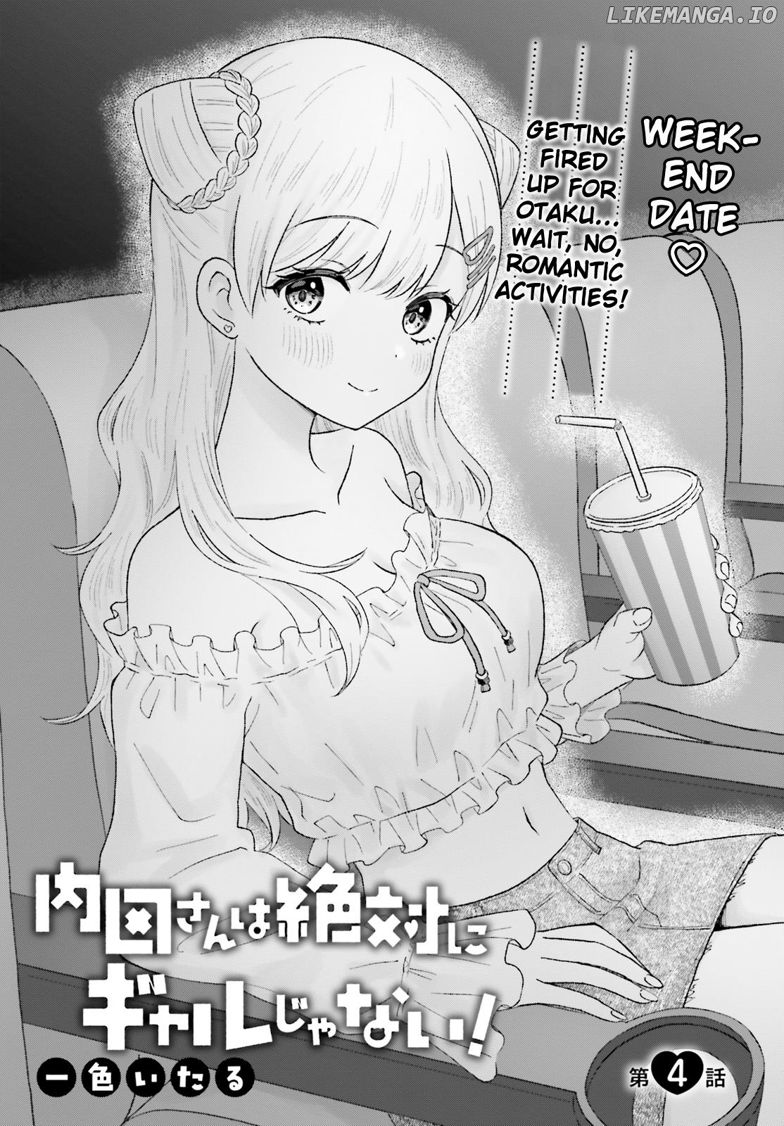 Uchida-San Wa Zettai Ni Gyaru Janai! Chapter 4 - page 1