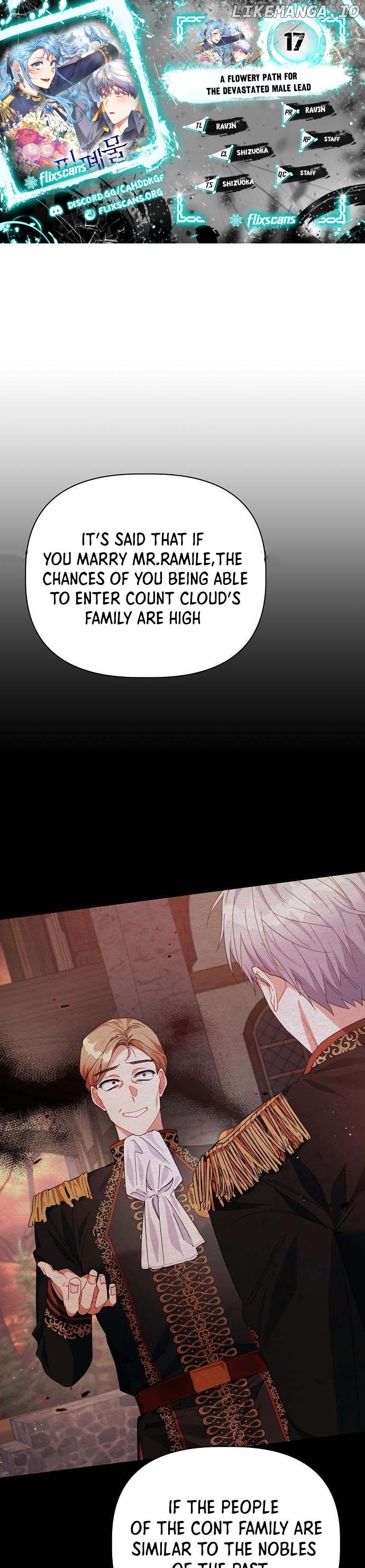 A Flowery Path for the Devastated Male Lead Chapter 17 - page 1