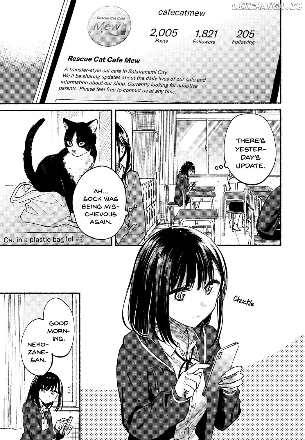 The Feline Neighbor and The Unversed Love Chapter 9 - page 1