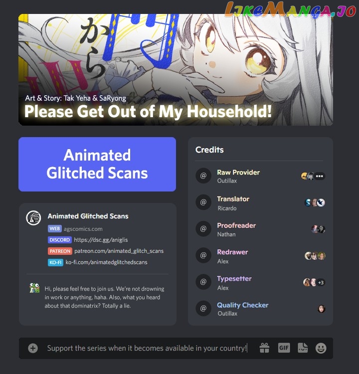 Please Get Out of My Household Chapter 2 - page 1