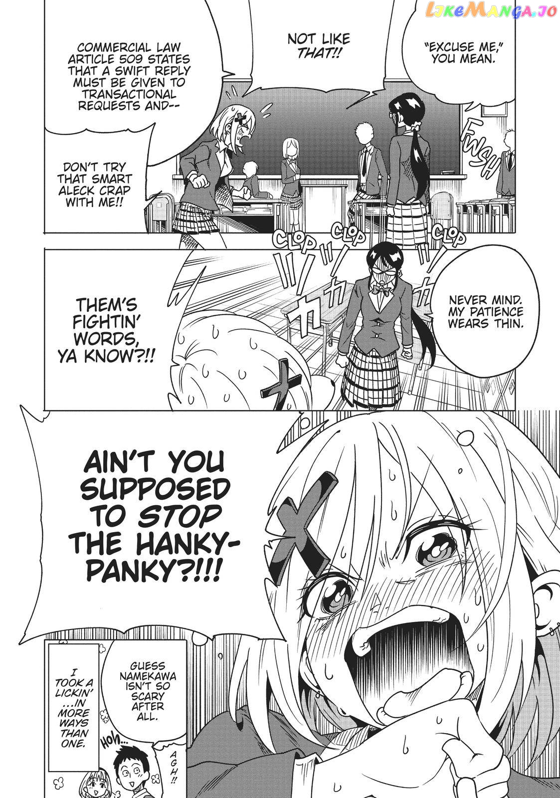 Namekawa-san Won't Take a Licking! Chapter 1 - page 7