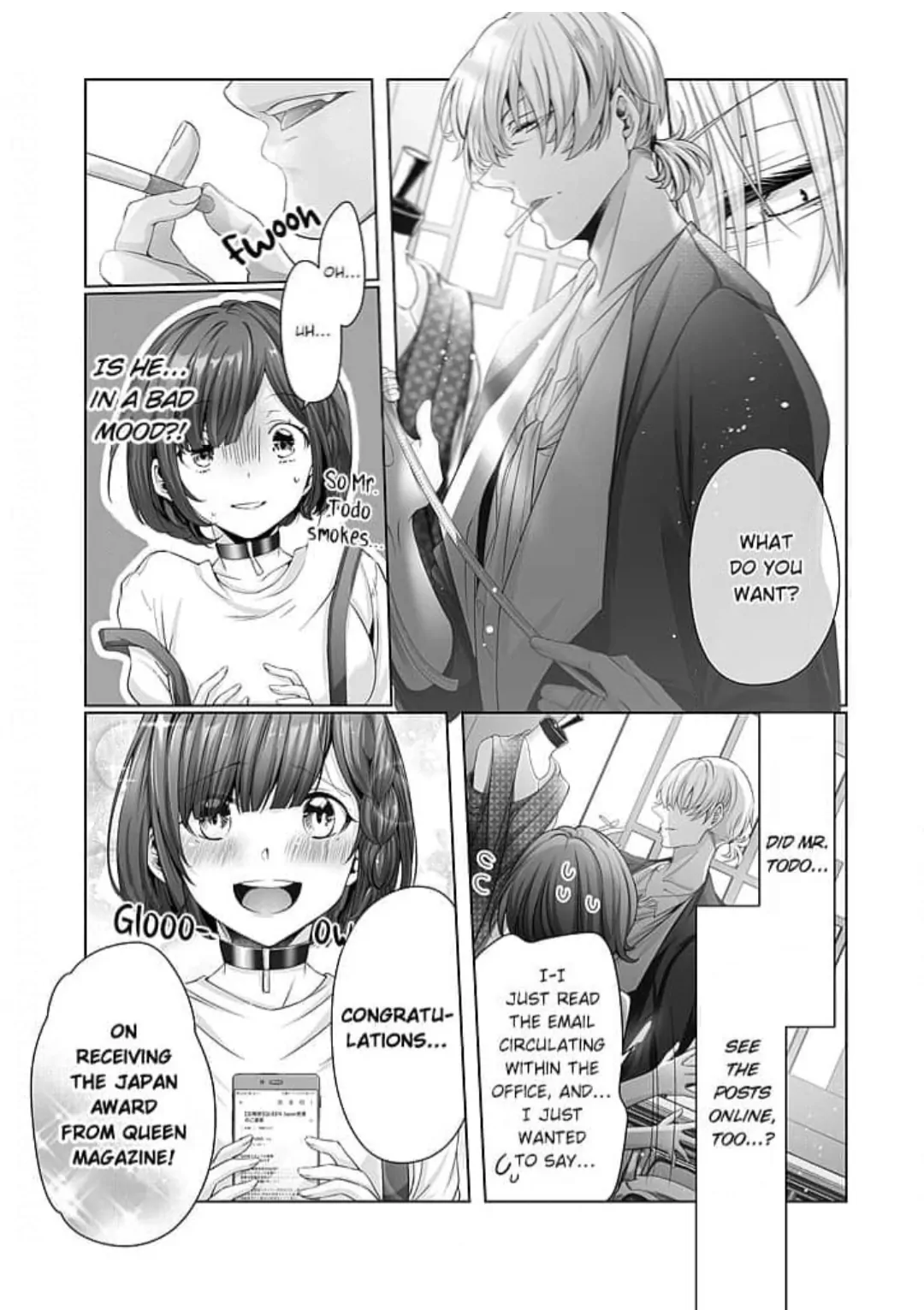 My Flamboyant Boss Made me His Kinky Bedroom Pet Chapter 6 - page 9