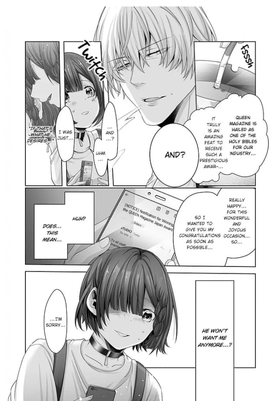 My Flamboyant Boss Made me His Kinky Bedroom Pet Chapter 6 - page 10