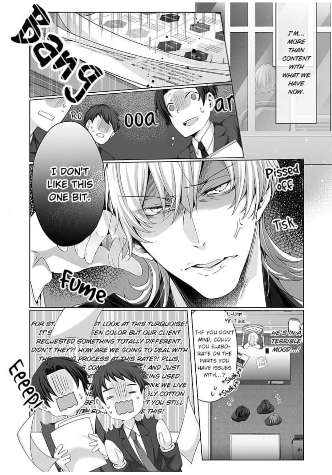 My Flamboyant Boss Made me His Kinky Bedroom Pet Chapter 7 - page 13