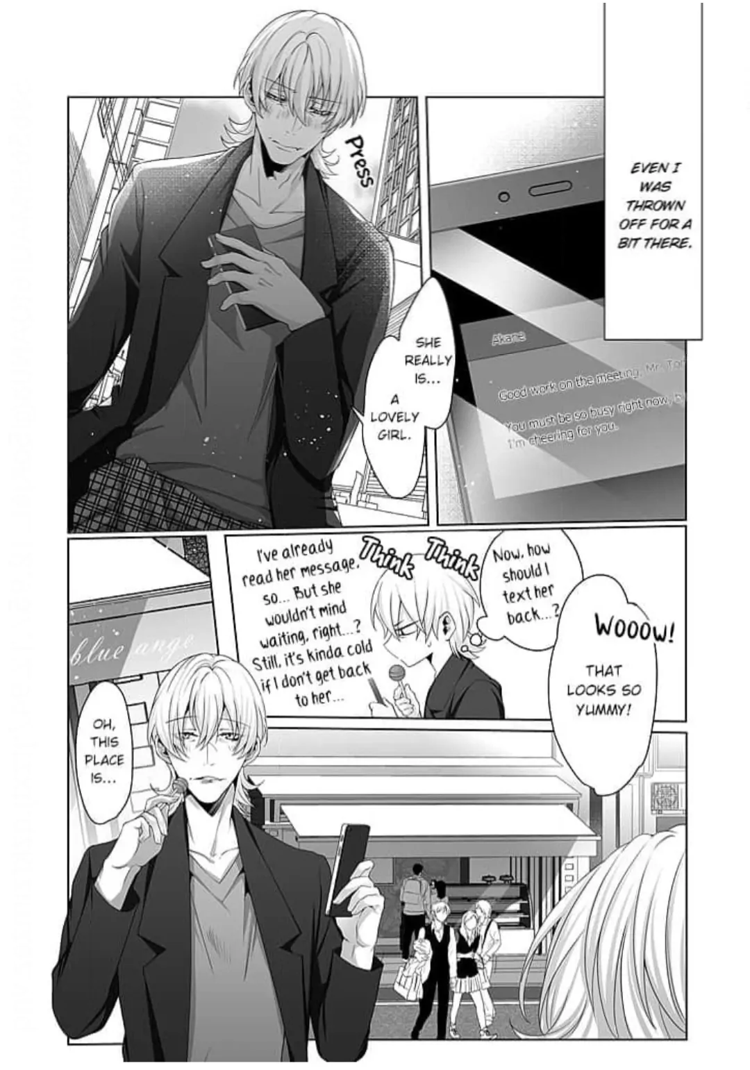 My Flamboyant Boss Made me His Kinky Bedroom Pet Chapter 8 - page 11