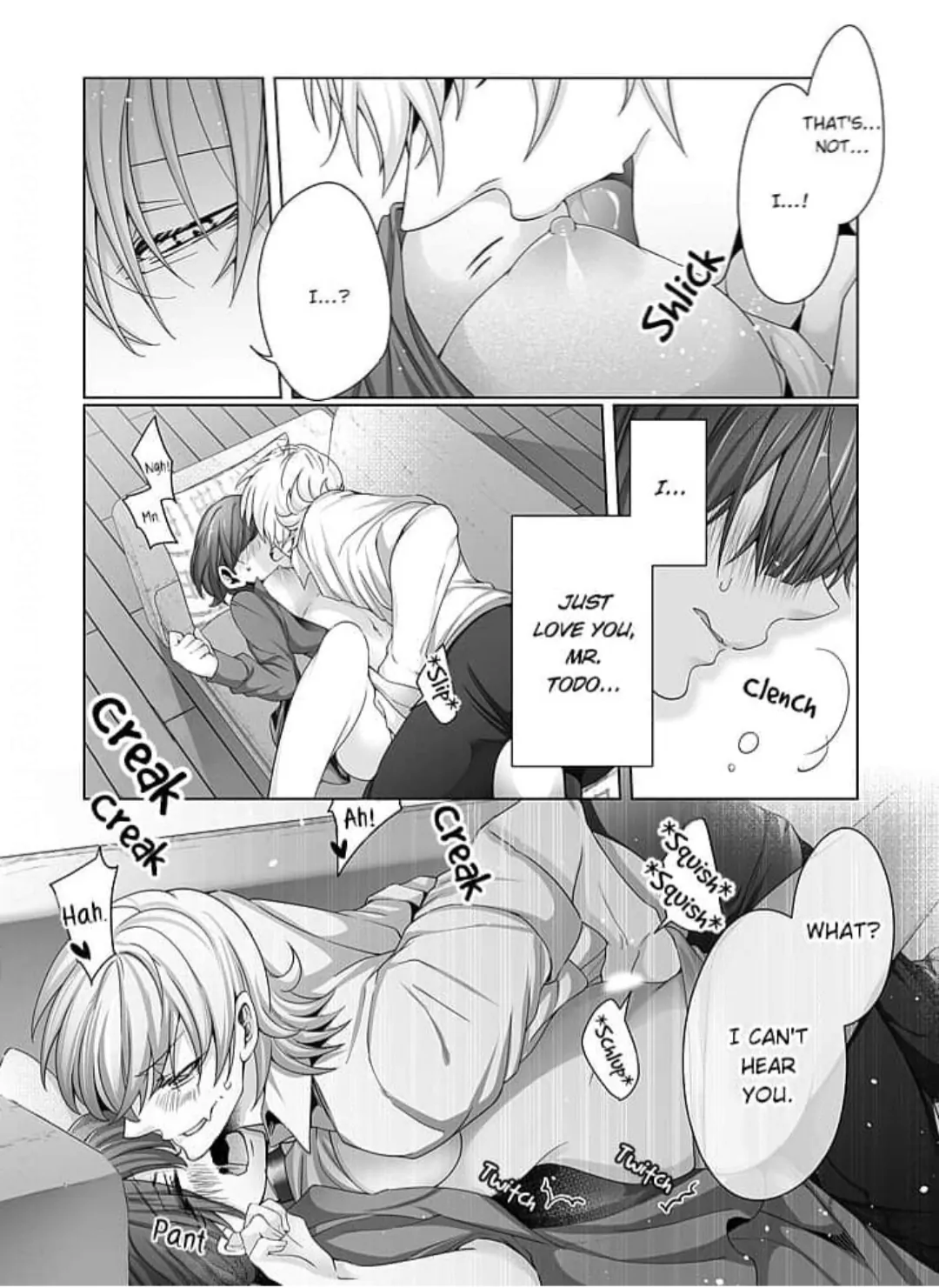 My Flamboyant Boss Made me His Kinky Bedroom Pet Chapter 8 - page 23