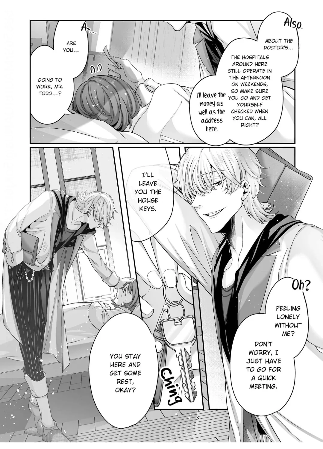 My Flamboyant Boss Made me His Kinky Bedroom Pet Chapter 13 - page 10