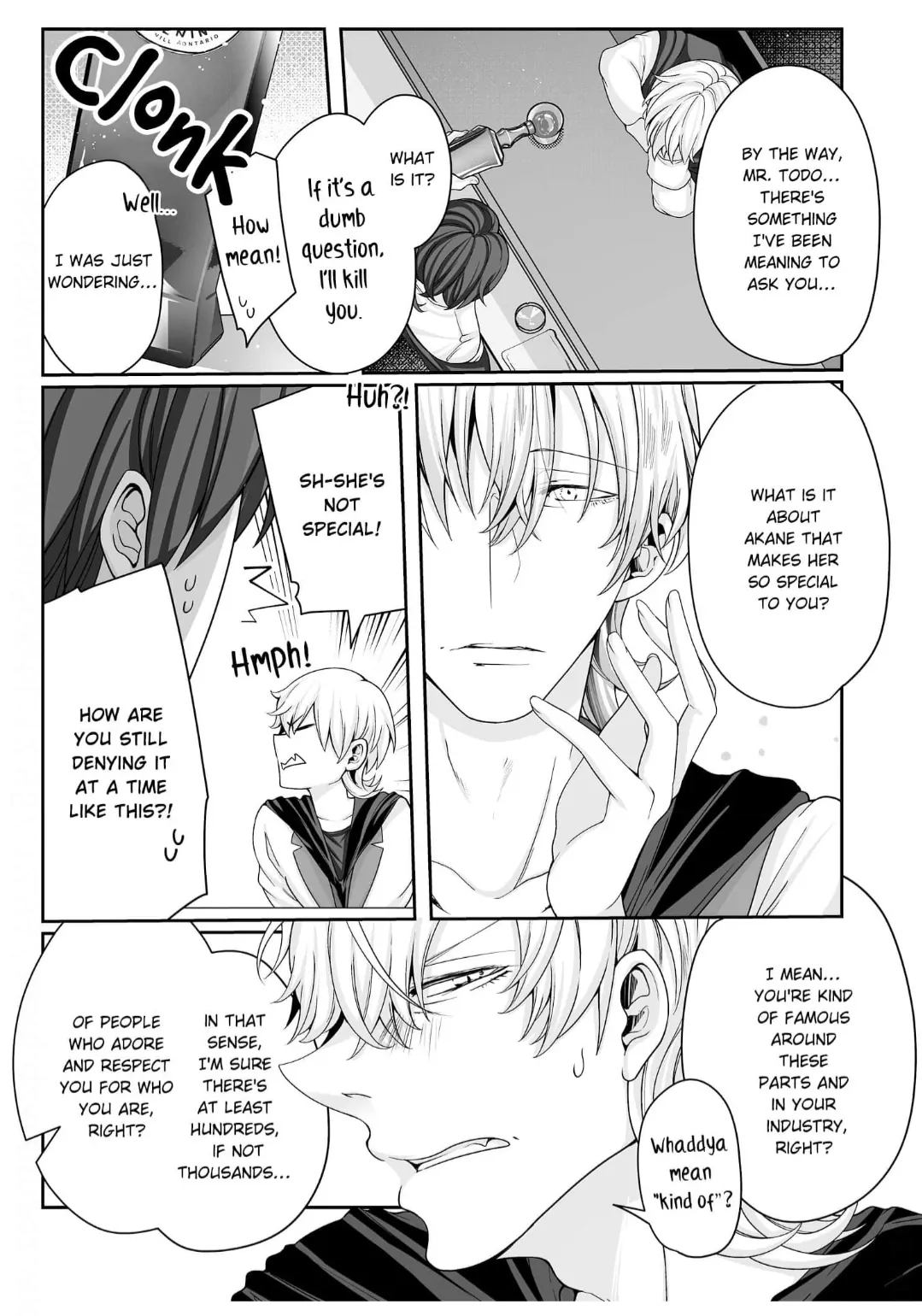 My Flamboyant Boss Made me His Kinky Bedroom Pet Chapter 14 - page 10