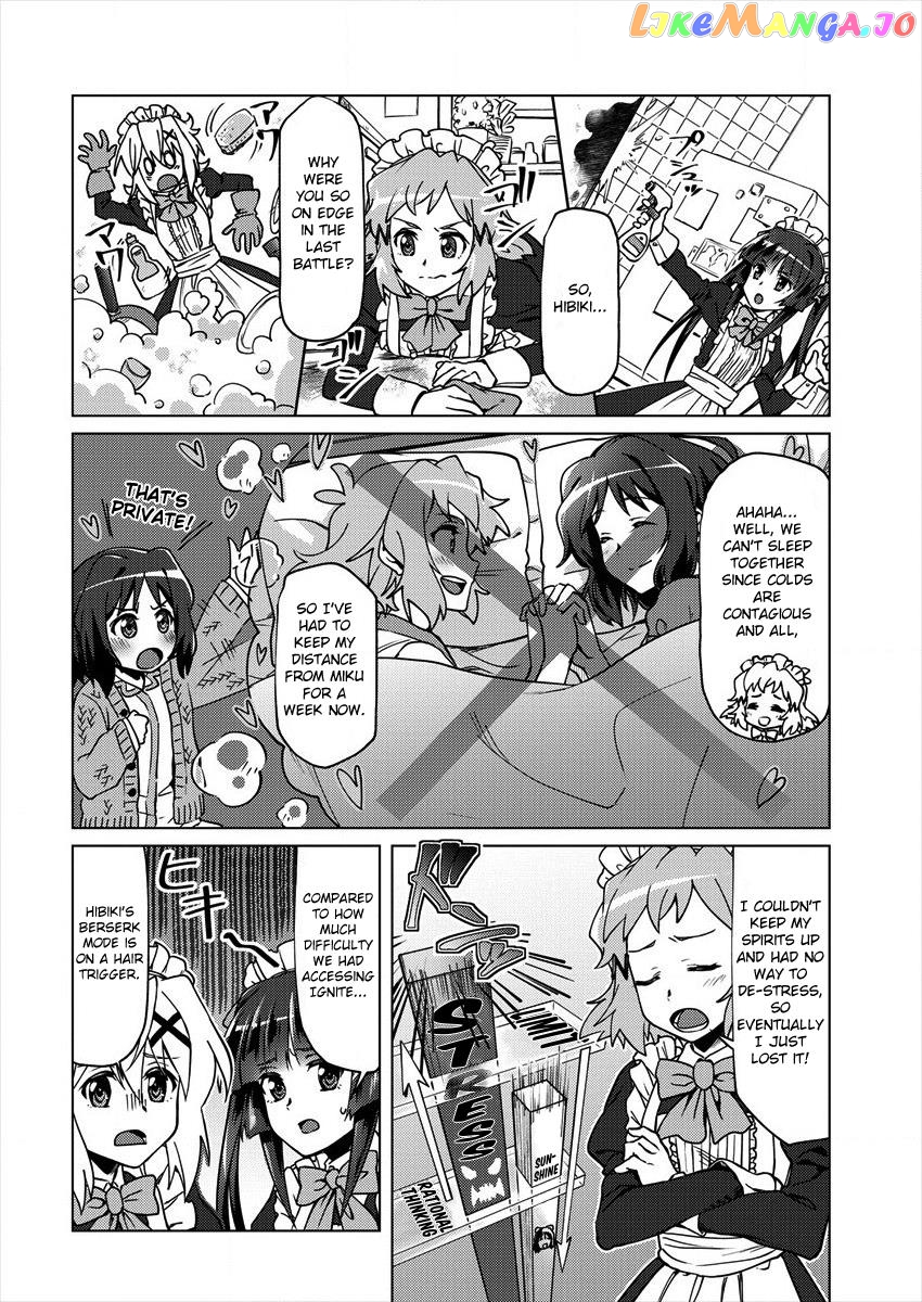 Senki Kanshoku Symphogear ~Shirabemeshi~ Chapter 3 - page 9