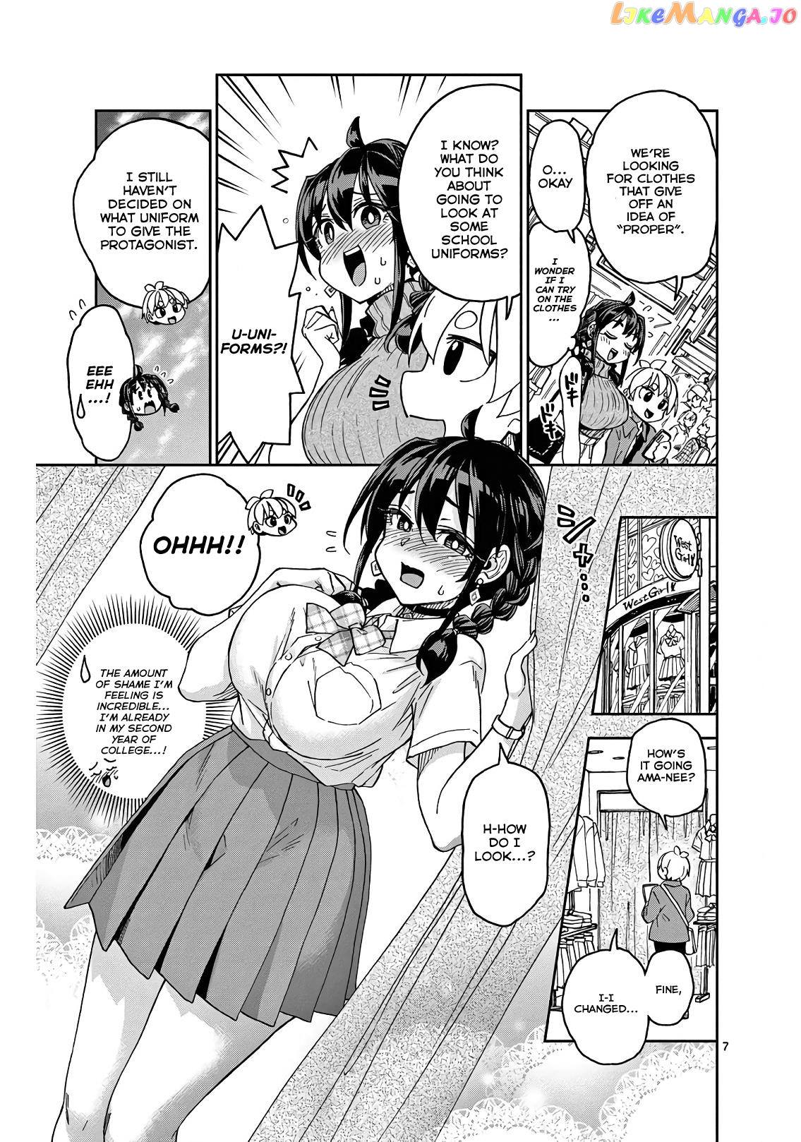 Kono Manga No Heroine Wa Morisaki Amane Desu. Chapter 2 - page 7
