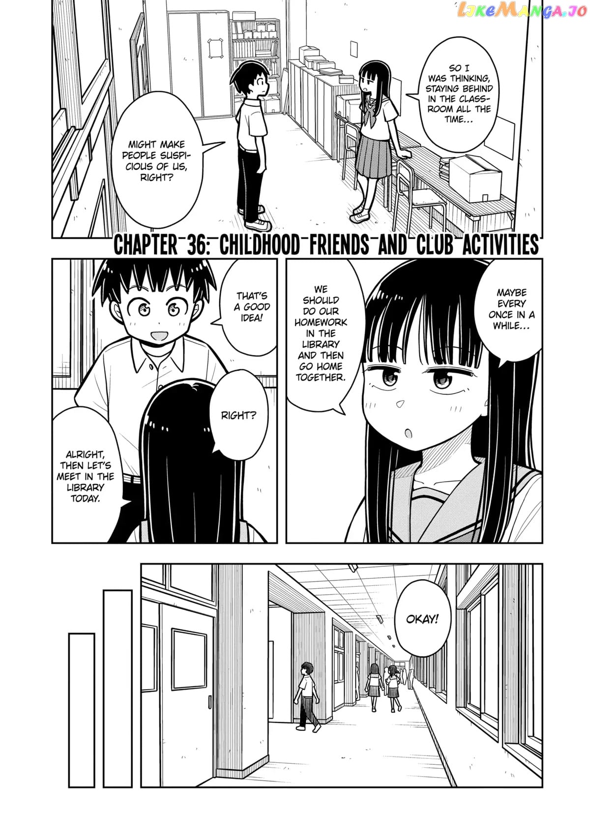 Starting Today She's My Childhood Friend chapter 36 - page 1