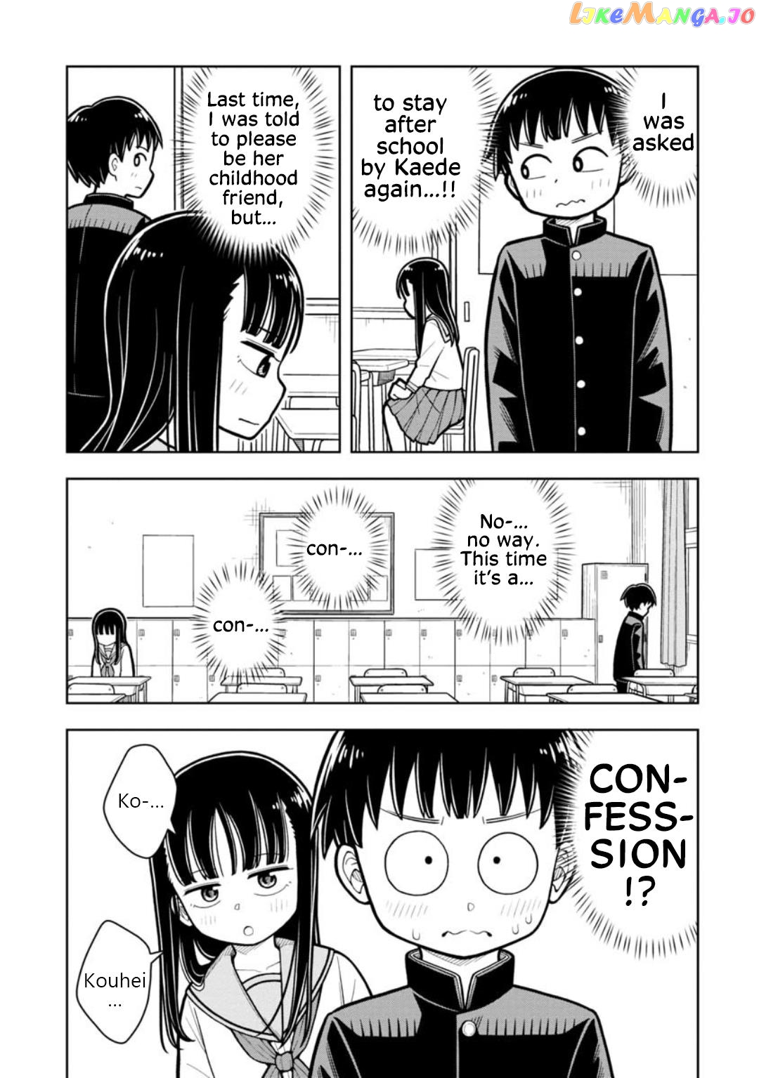 Starting Today She's My Childhood Friend chapter 12.1 - page 1