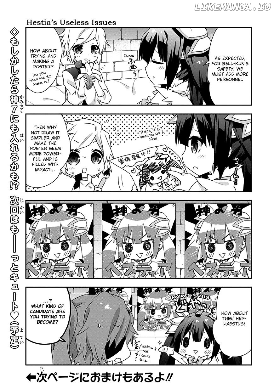 Dungeon ni Deai o Motomeru no wa Machigatte Iru Darou ka 4-koma - Kami-sama no Nichijou chapter 2 - page 9