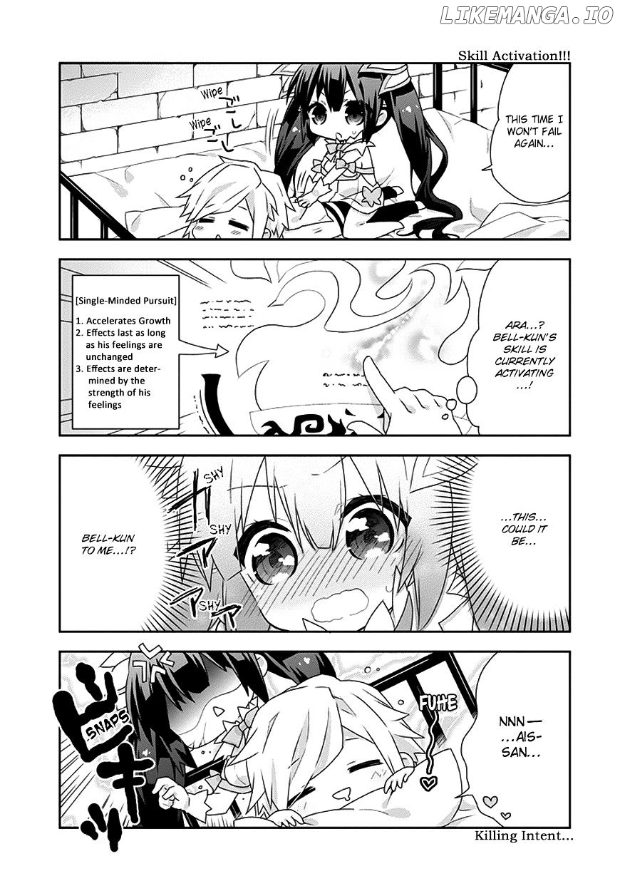 Dungeon ni Deai o Motomeru no wa Machigatte Iru Darou ka 4-koma - Kami-sama no Nichijou chapter 3 - page 5