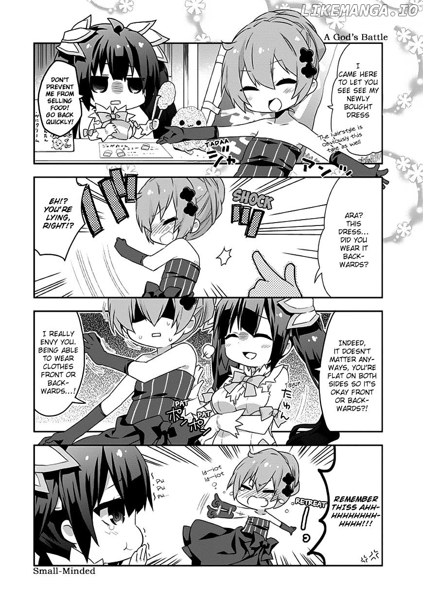 Dungeon ni Deai o Motomeru no wa Machigatte Iru Darou ka 4-koma - Kami-sama no Nichijou chapter 3 - page 8