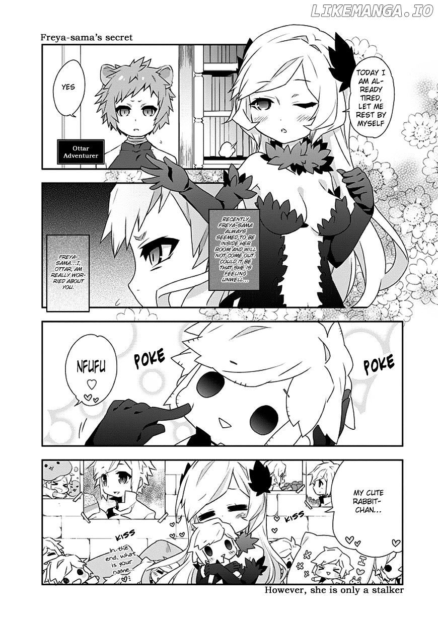 Dungeon ni Deai o Motomeru no wa Machigatte Iru Darou ka 4-koma - Kami-sama no Nichijou chapter 4 - page 7