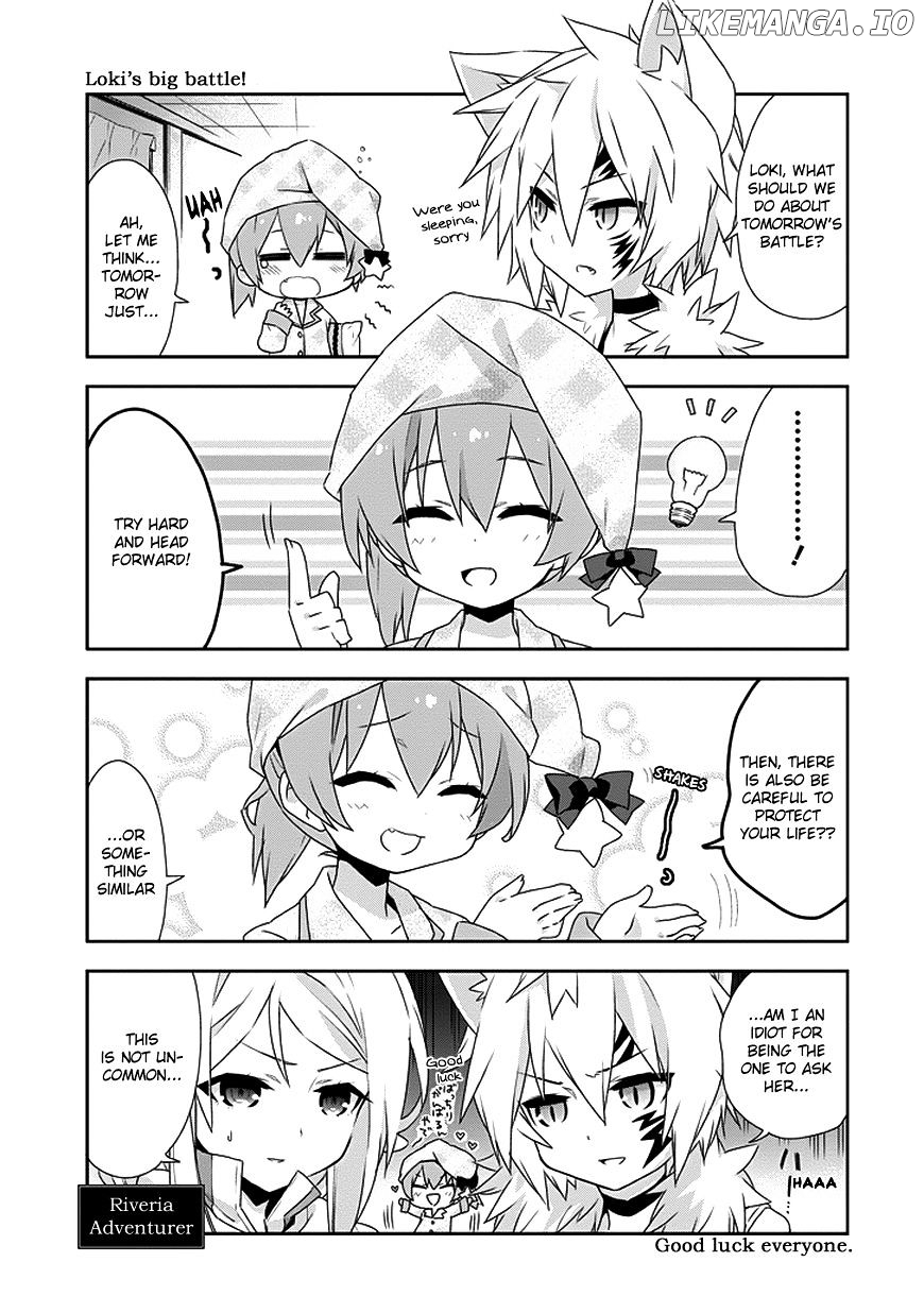 Dungeon ni Deai o Motomeru no wa Machigatte Iru Darou ka 4-koma - Kami-sama no Nichijou chapter 5 - page 9
