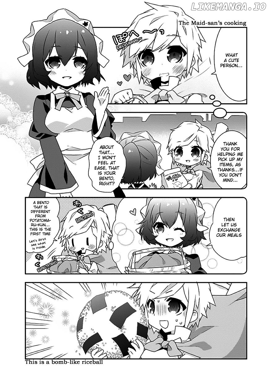 Dungeon ni Deai o Motomeru no wa Machigatte Iru Darou ka 4-koma - Kami-sama no Nichijou chapter 6 - page 3