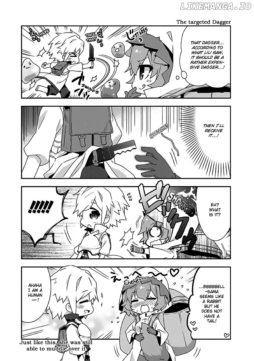 Dungeon ni Deai o Motomeru no wa Machigatte Iru Darou ka 4-koma - Kami-sama no Nichijou chapter 6 - page 6