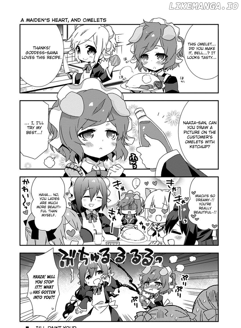 Dungeon ni Deai o Motomeru no wa Machigatte Iru Darou ka 4-koma - Kami-sama no Nichijou chapter 12 - page 6