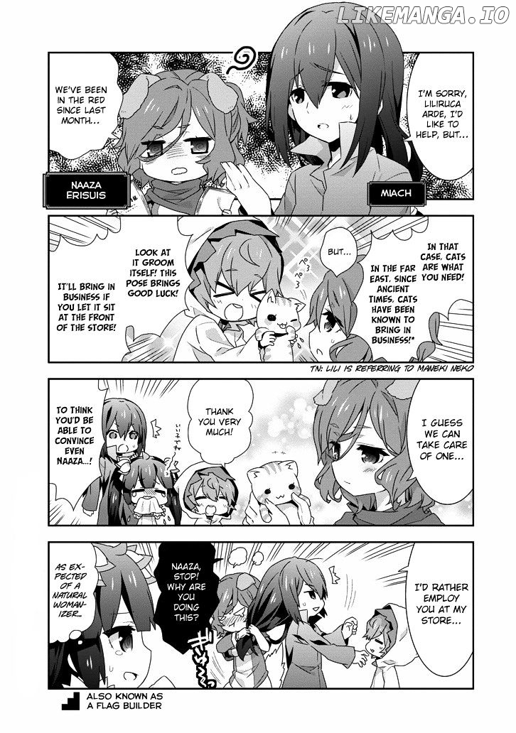Dungeon ni Deai o Motomeru no wa Machigatte Iru Darou ka 4-koma - Kami-sama no Nichijou chapter 15 - page 13