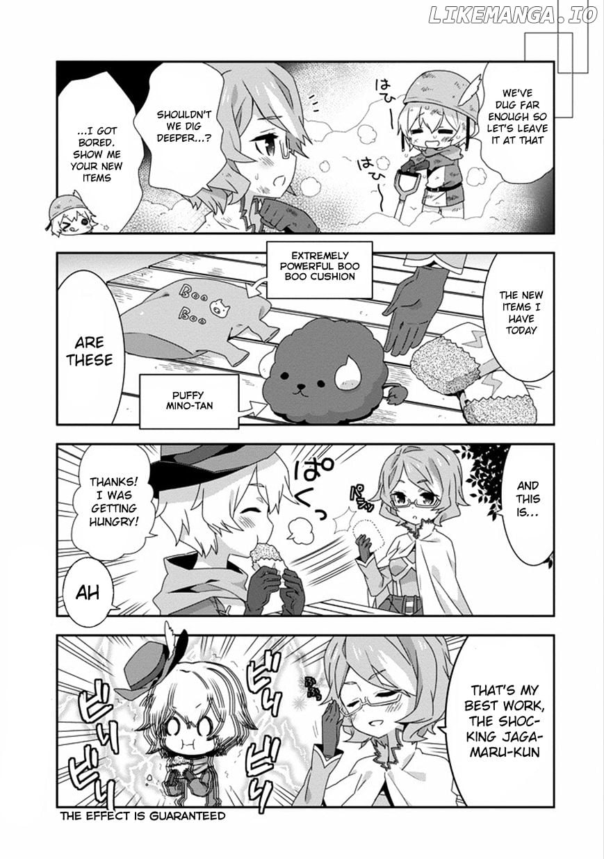 Dungeon ni Deai o Motomeru no wa Machigatte Iru Darou ka 4-koma - Kami-sama no Nichijou chapter 18 - page 7