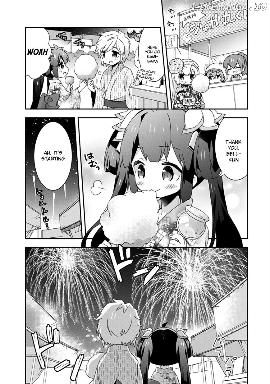 Dungeon ni Deai o Motomeru no wa Machigatte Iru Darou ka 4-koma - Kami-sama no Nichijou chapter 20 - page 11