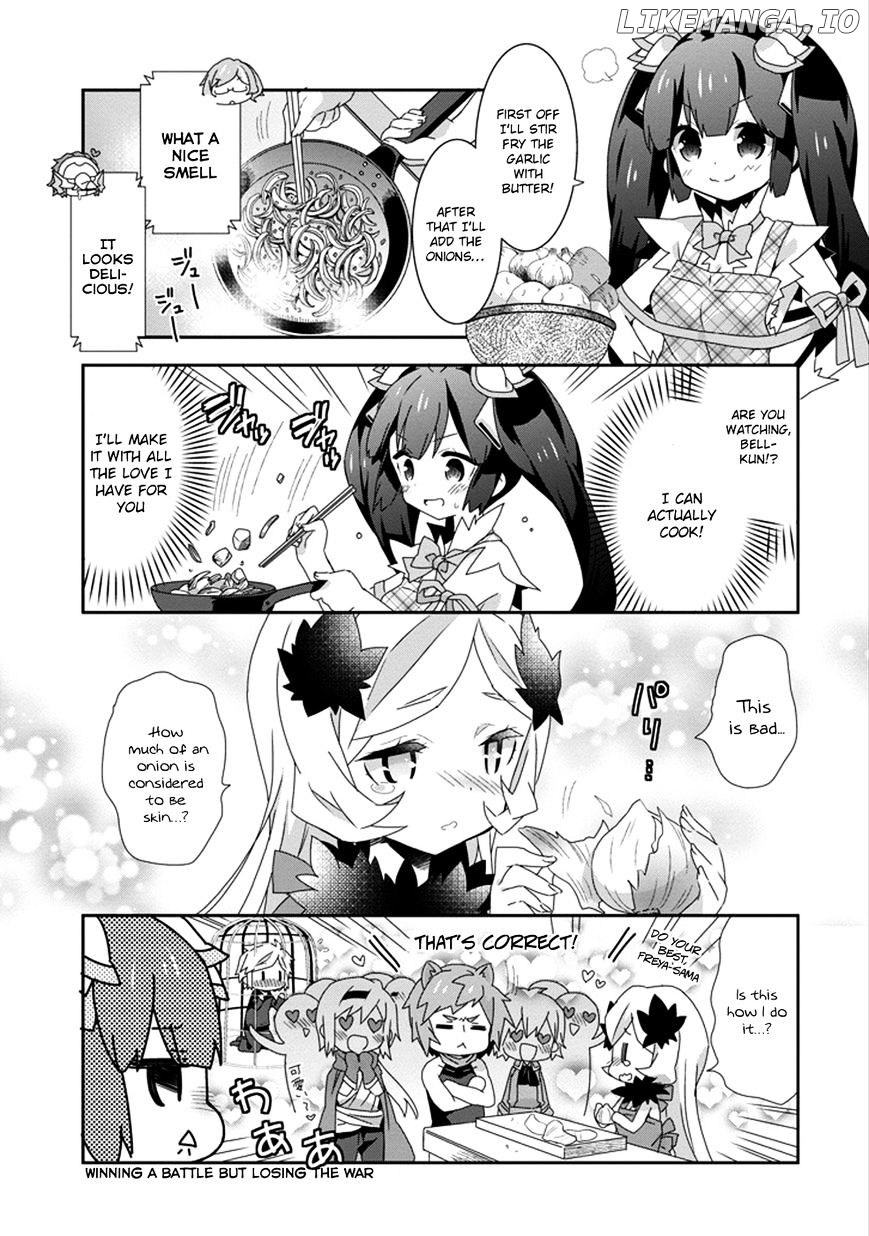 Dungeon ni Deai o Motomeru no wa Machigatte Iru Darou ka 4-koma - Kami-sama no Nichijou chapter 21 - page 9
