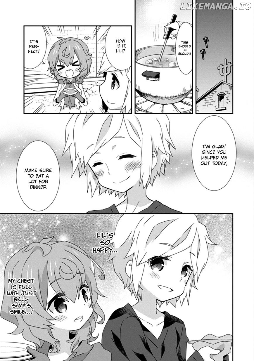 Dungeon ni Deai o Motomeru no wa Machigatte Iru Darou ka 4-koma - Kami-sama no Nichijou chapter 22 - page 11