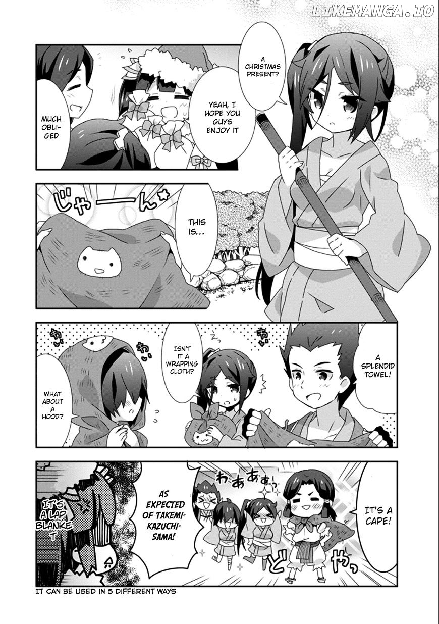 Dungeon ni Deai o Motomeru no wa Machigatte Iru Darou ka 4-koma - Kami-sama no Nichijou chapter 24 - page 8