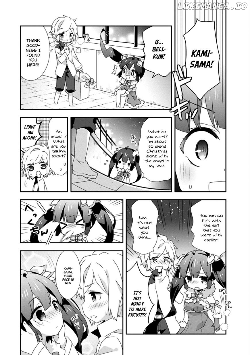 Dungeon ni Deai o Motomeru no wa Machigatte Iru Darou ka 4-koma - Kami-sama no Nichijou chapter 25 - page 10