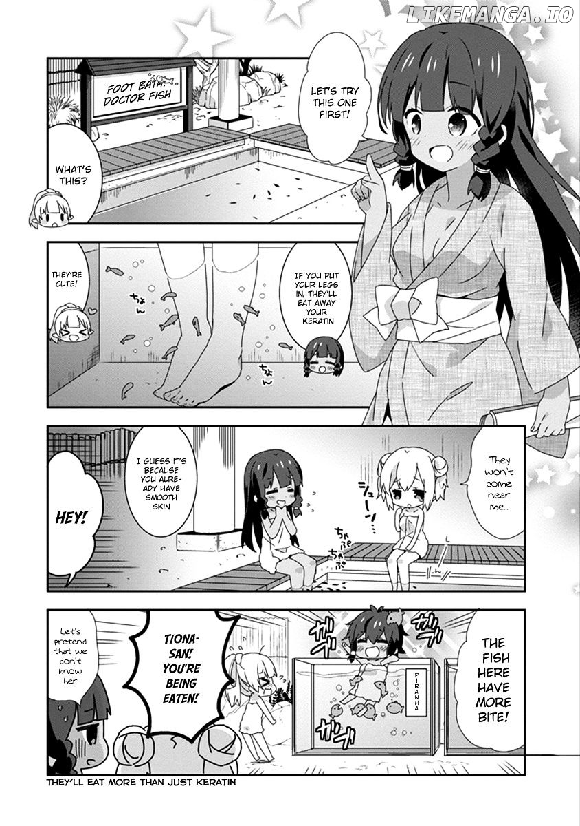 Dungeon ni Deai o Motomeru no wa Machigatte Iru Darou ka 4-koma - Kami-sama no Nichijou chapter 26 - page 7