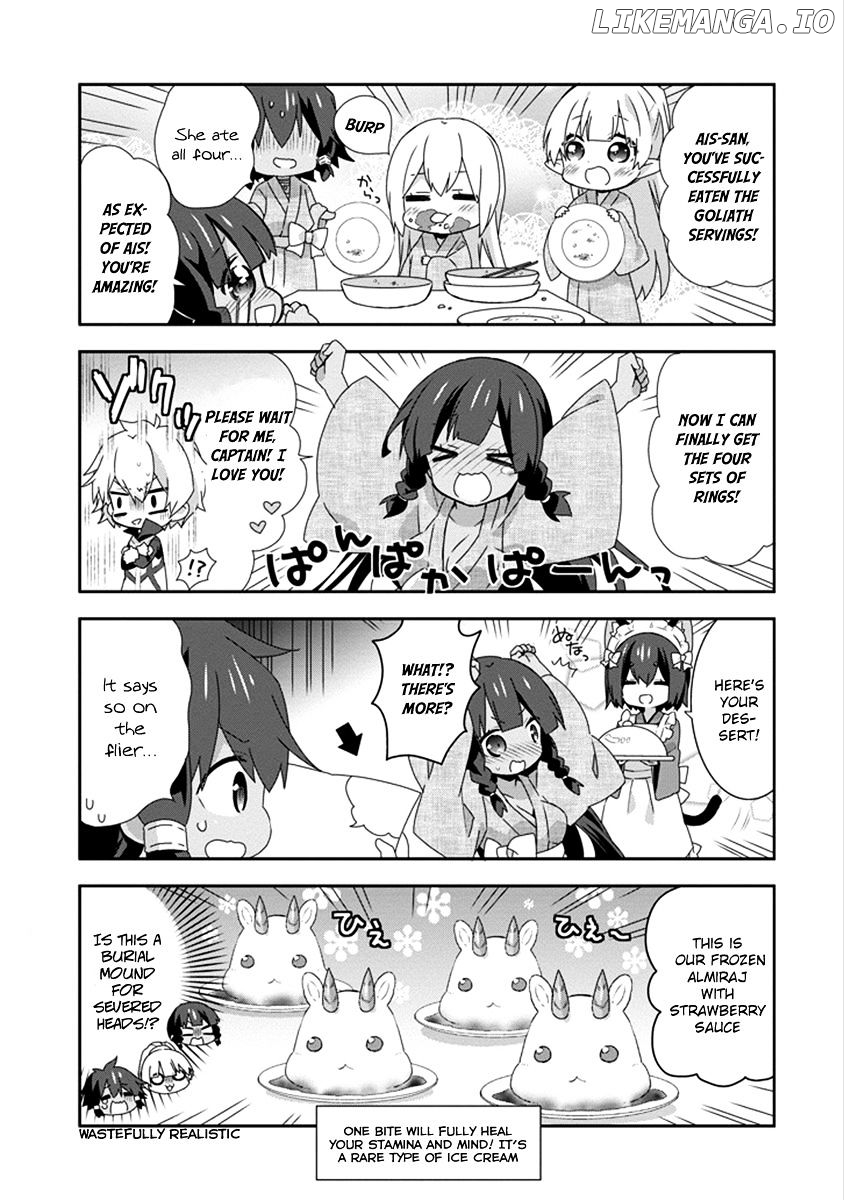 Dungeon ni Deai o Motomeru no wa Machigatte Iru Darou ka 4-koma - Kami-sama no Nichijou chapter 27 - page 10