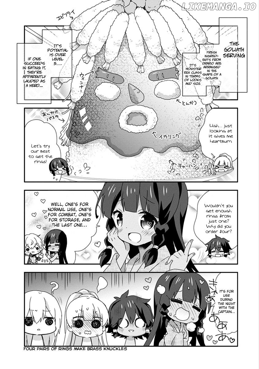 Dungeon ni Deai o Motomeru no wa Machigatte Iru Darou ka 4-koma - Kami-sama no Nichijou chapter 27 - page 8