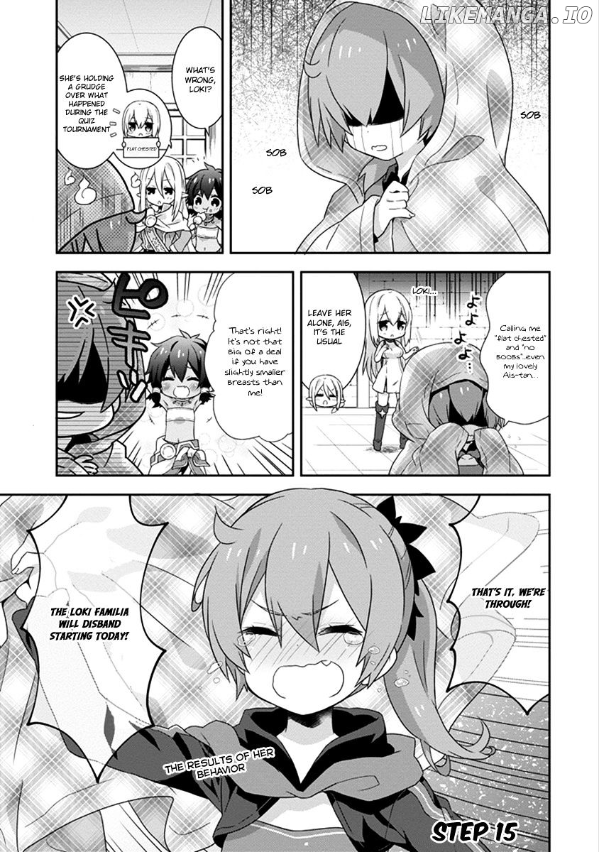 Dungeon ni Deai o Motomeru no wa Machigatte Iru Darou ka 4-koma - Kami-sama no Nichijou chapter 29 - page 5