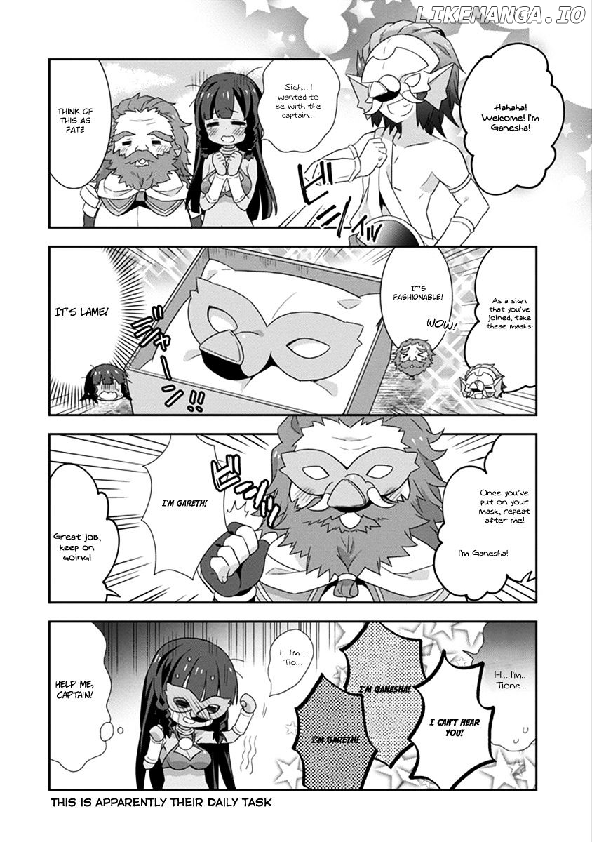 Dungeon ni Deai o Motomeru no wa Machigatte Iru Darou ka 4-koma - Kami-sama no Nichijou chapter 29 - page 8