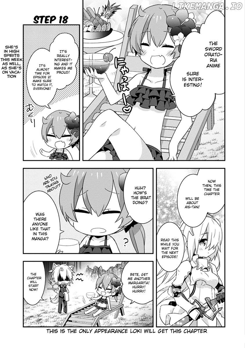 Dungeon ni Deai o Motomeru no wa Machigatte Iru Darou ka 4-koma - Kami-sama no Nichijou chapter 32 - page 5