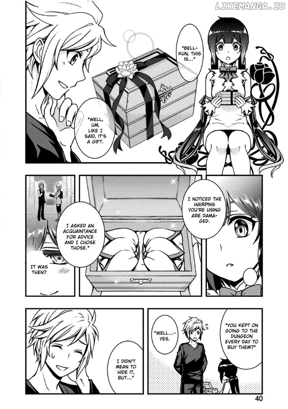Dungeon ni Deai wo Motomeru no wa Machigatteiru Darou ka II chapter 0.1 - page 26