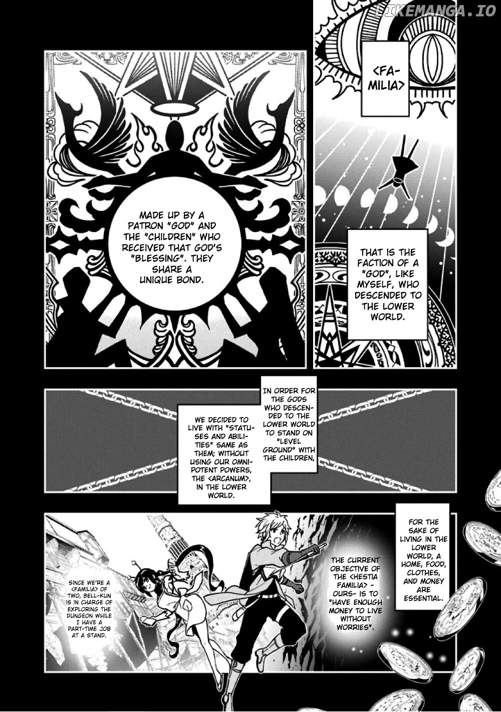 Dungeon ni Deai wo Motomeru no wa Machigatteiru Darou ka II chapter 0.1 - page 6