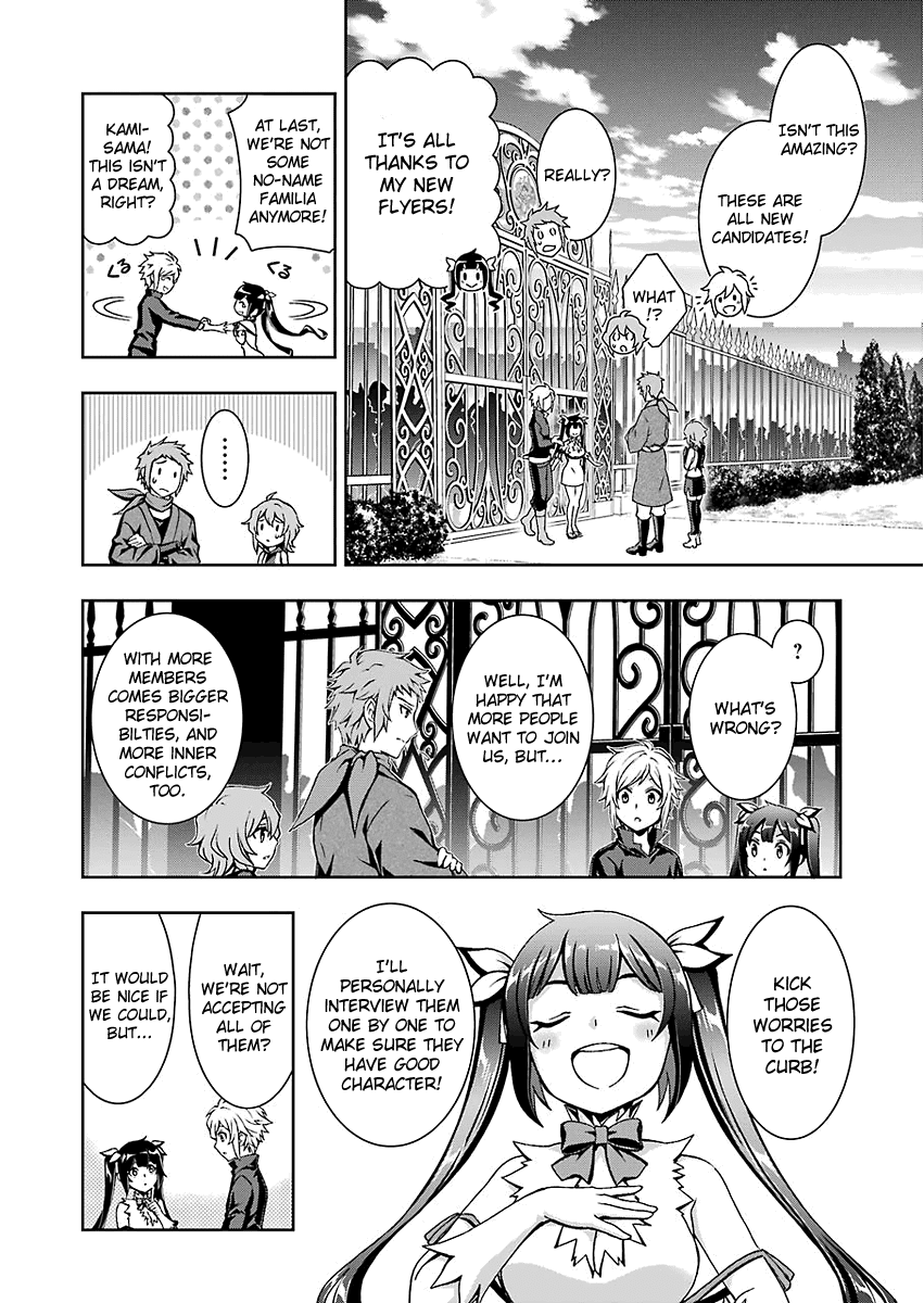 Dungeon ni Deai wo Motomeru no wa Machigatteiru Darou ka II chapter 1 - page 14