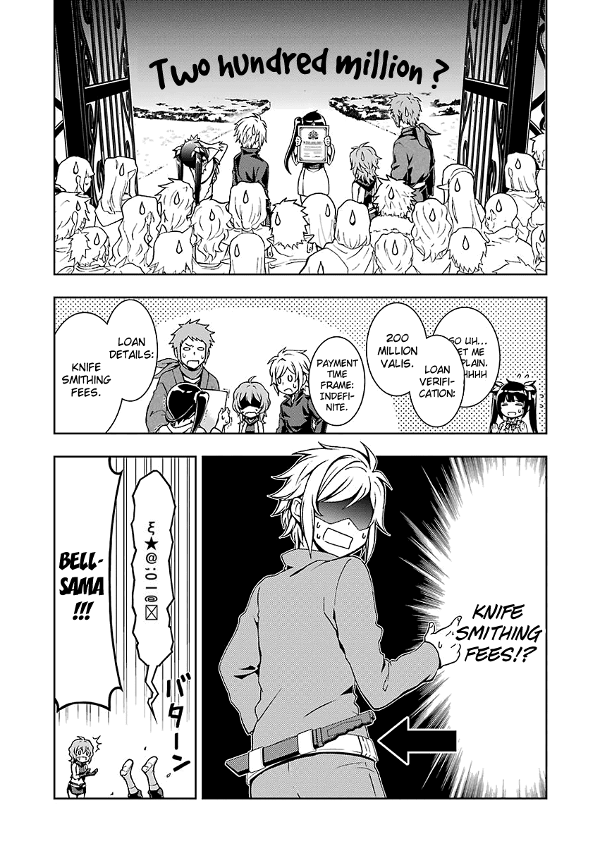 Dungeon ni Deai wo Motomeru no wa Machigatteiru Darou ka II chapter 1 - page 17