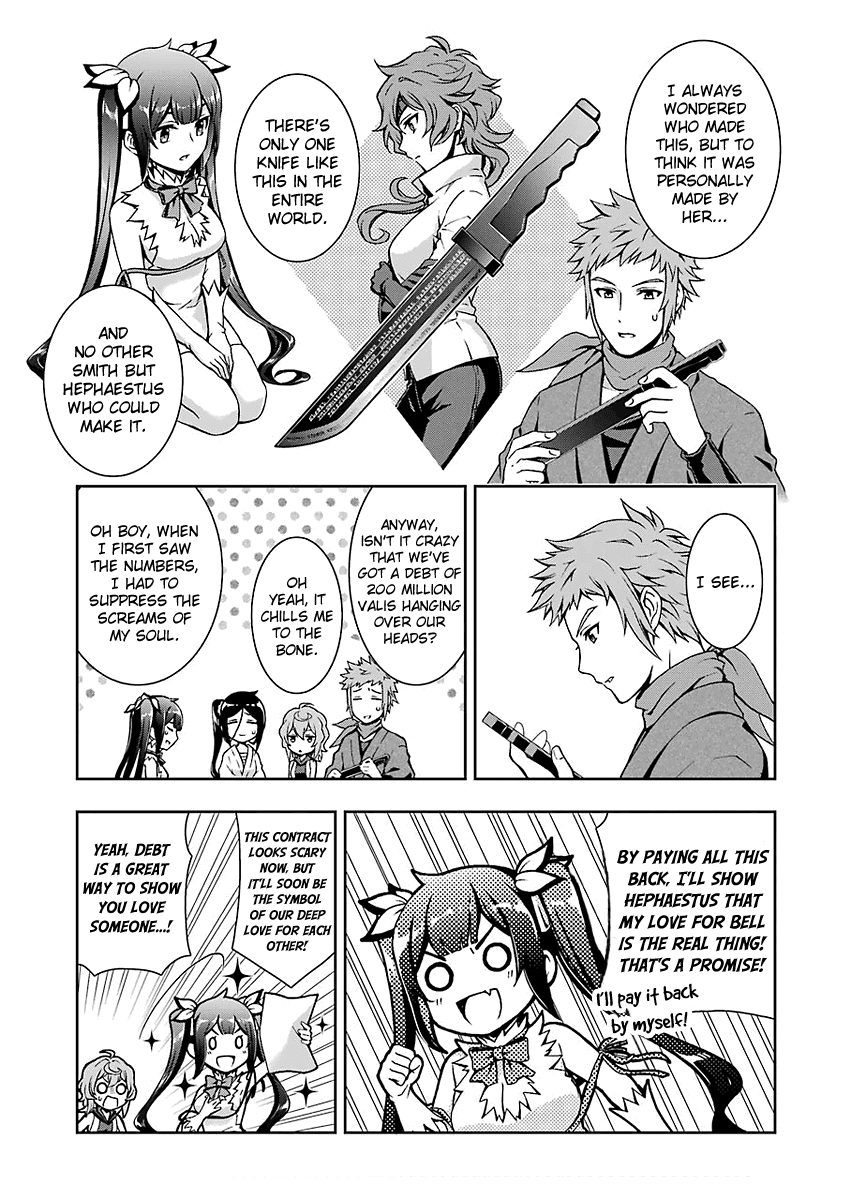 Dungeon ni Deai wo Motomeru no wa Machigatteiru Darou ka II chapter 1 - page 21