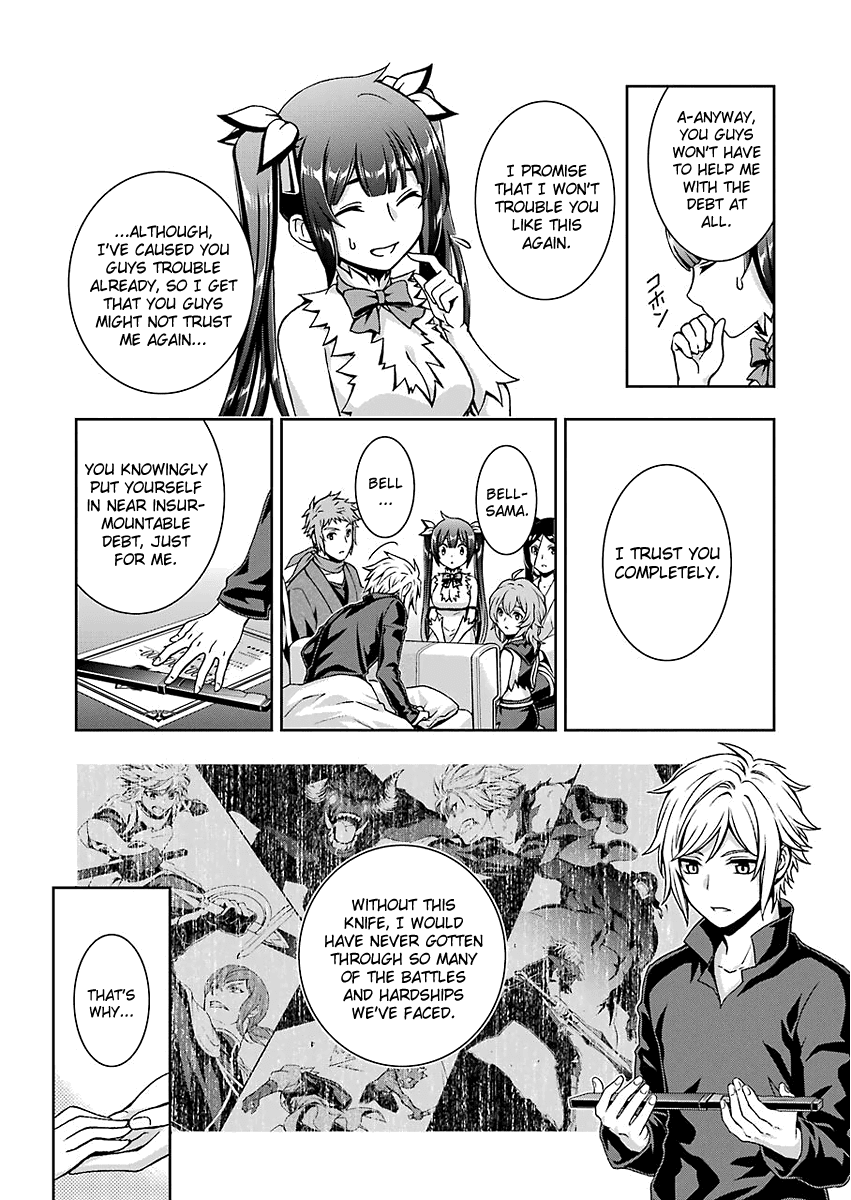 Dungeon ni Deai wo Motomeru no wa Machigatteiru Darou ka II chapter 1 - page 22