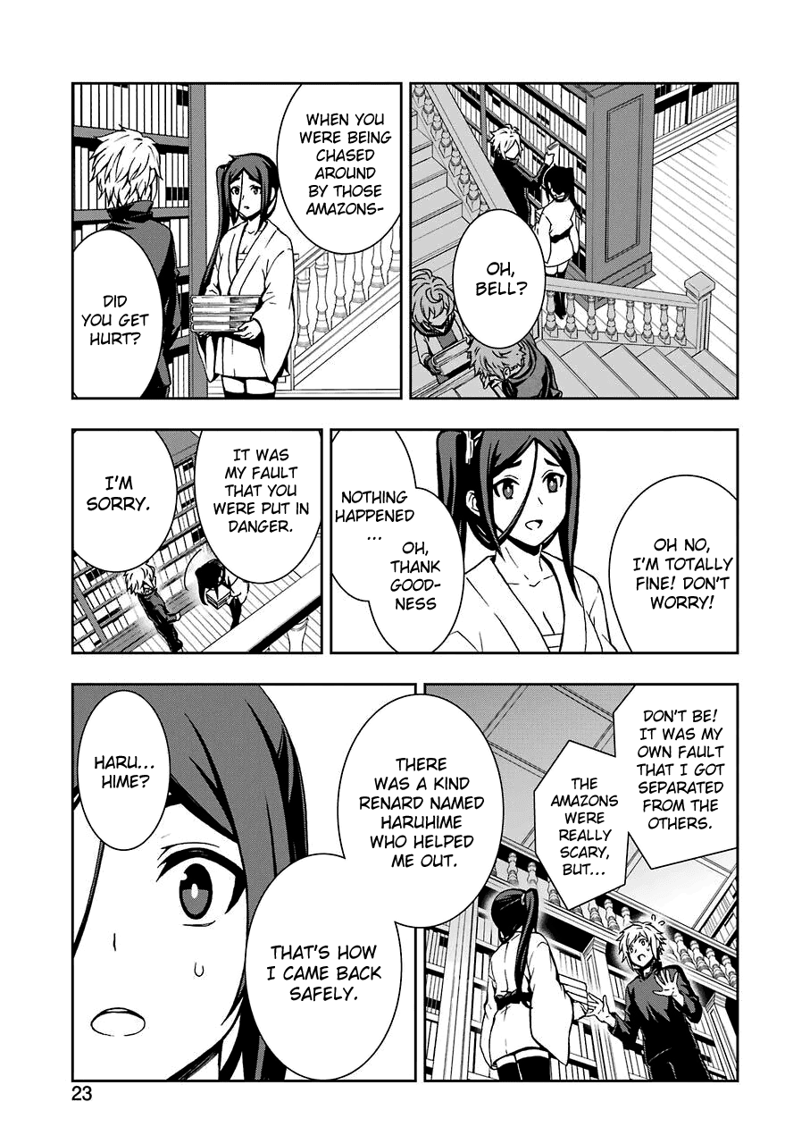 Dungeon ni Deai wo Motomeru no wa Machigatteiru Darou ka II chapter 7 - page 10
