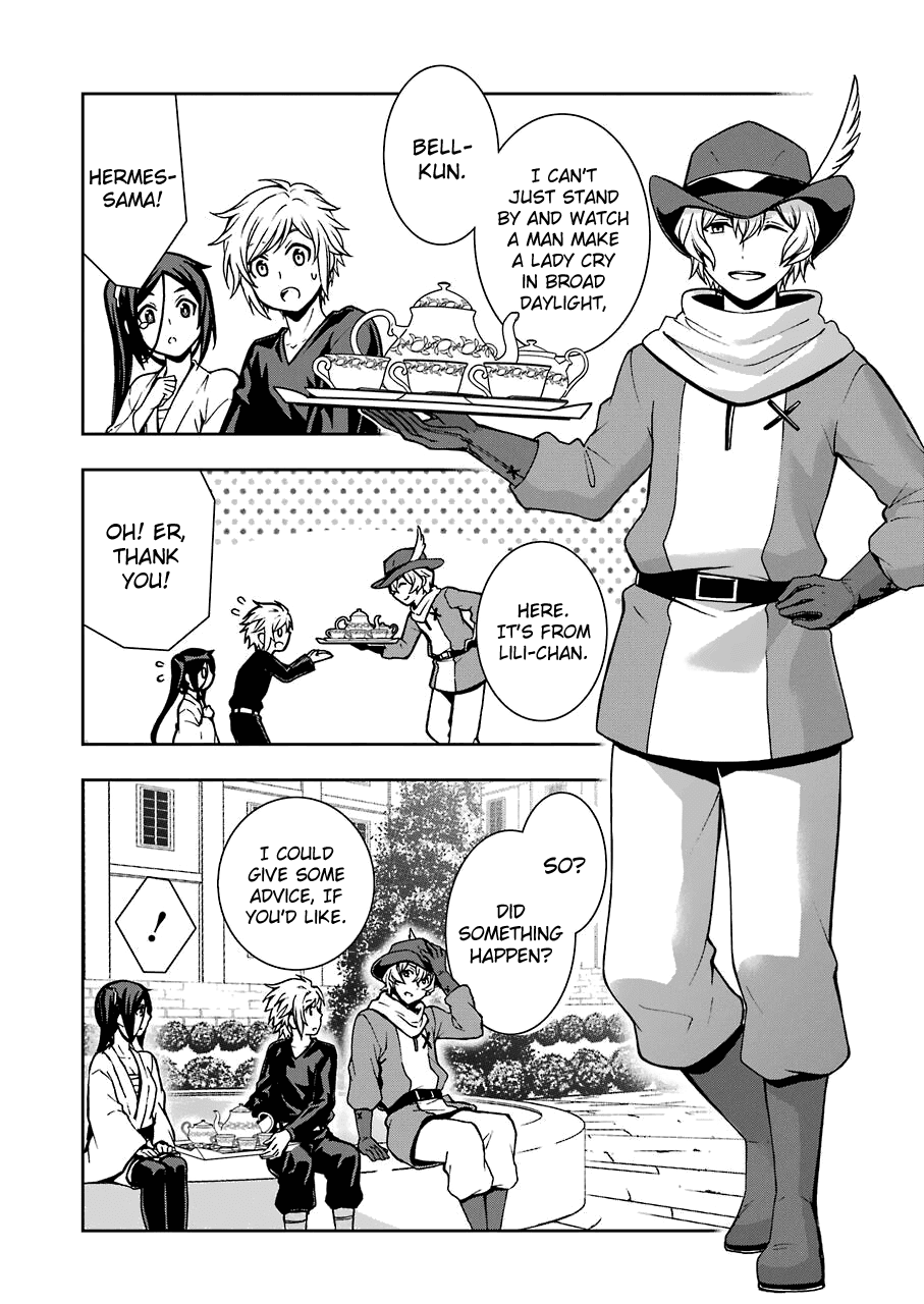 Dungeon ni Deai wo Motomeru no wa Machigatteiru Darou ka II chapter 11 - page 14