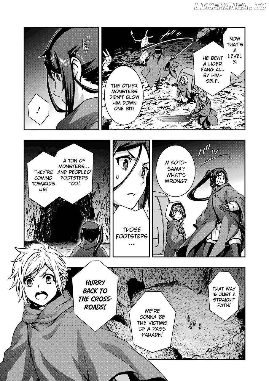 Dungeon ni Deai wo Motomeru no wa Machigatteiru Darou ka II chapter 12 - page 17