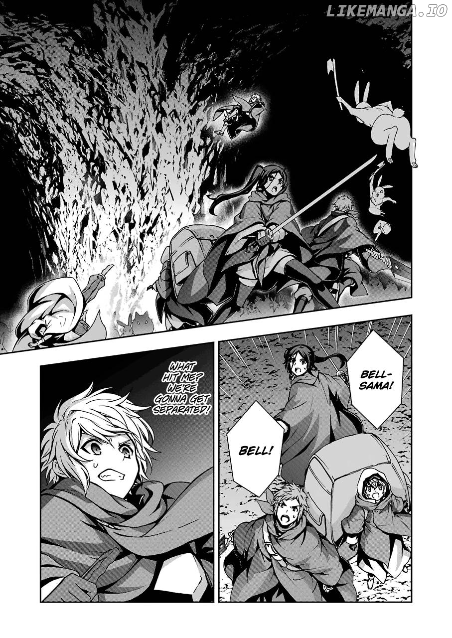 Dungeon ni Deai wo Motomeru no wa Machigatteiru Darou ka II chapter 12 - page 21